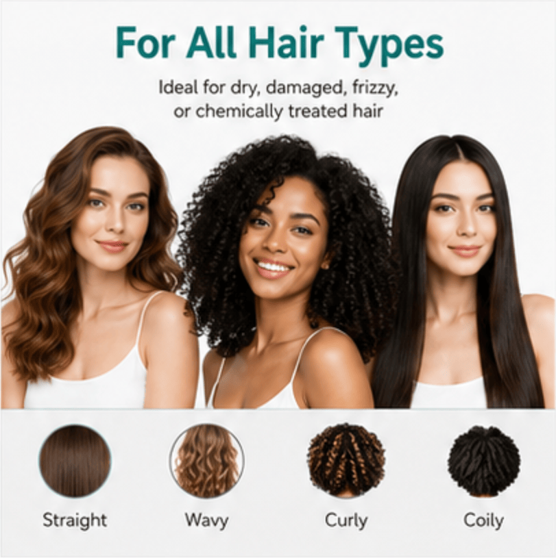 2-Pack Keratin Scalp Massage Cream, 5% Formula Hair Strengthening &amp; Volumizing Leave-In Treatment