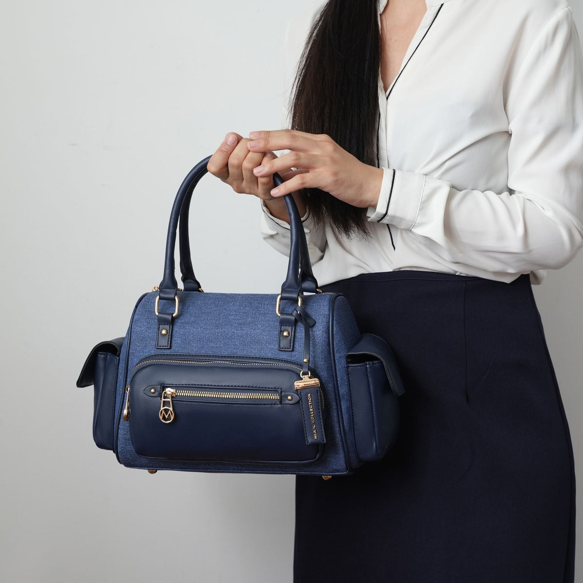 MKF Collection Thalia Satchel Bag by Mia K