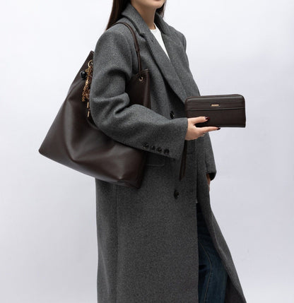MKF Collection Eloa Hobo Bag with Wallet- 2-piece set by Mia K