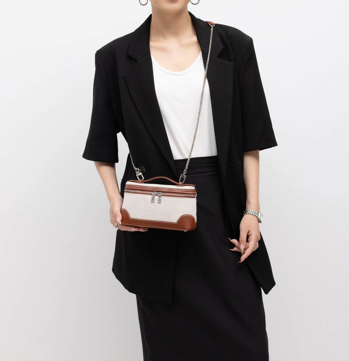 MKF Collection Zinnia Faux Leather Crossbody Shoulder Bag by Mia K