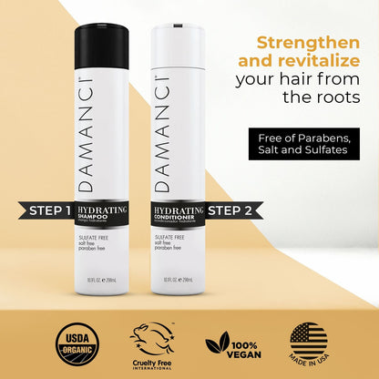 DAMANCI Hydrating Shampoo &amp; Conditioner Duo