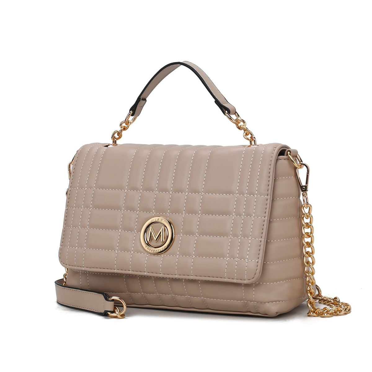 MKF Collection Lola Quilted Vegan Leather Women&