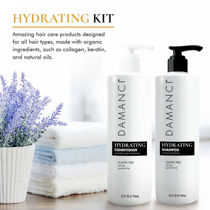 DAMANCI Hydrating Shampoo &amp; Conditioner Duo