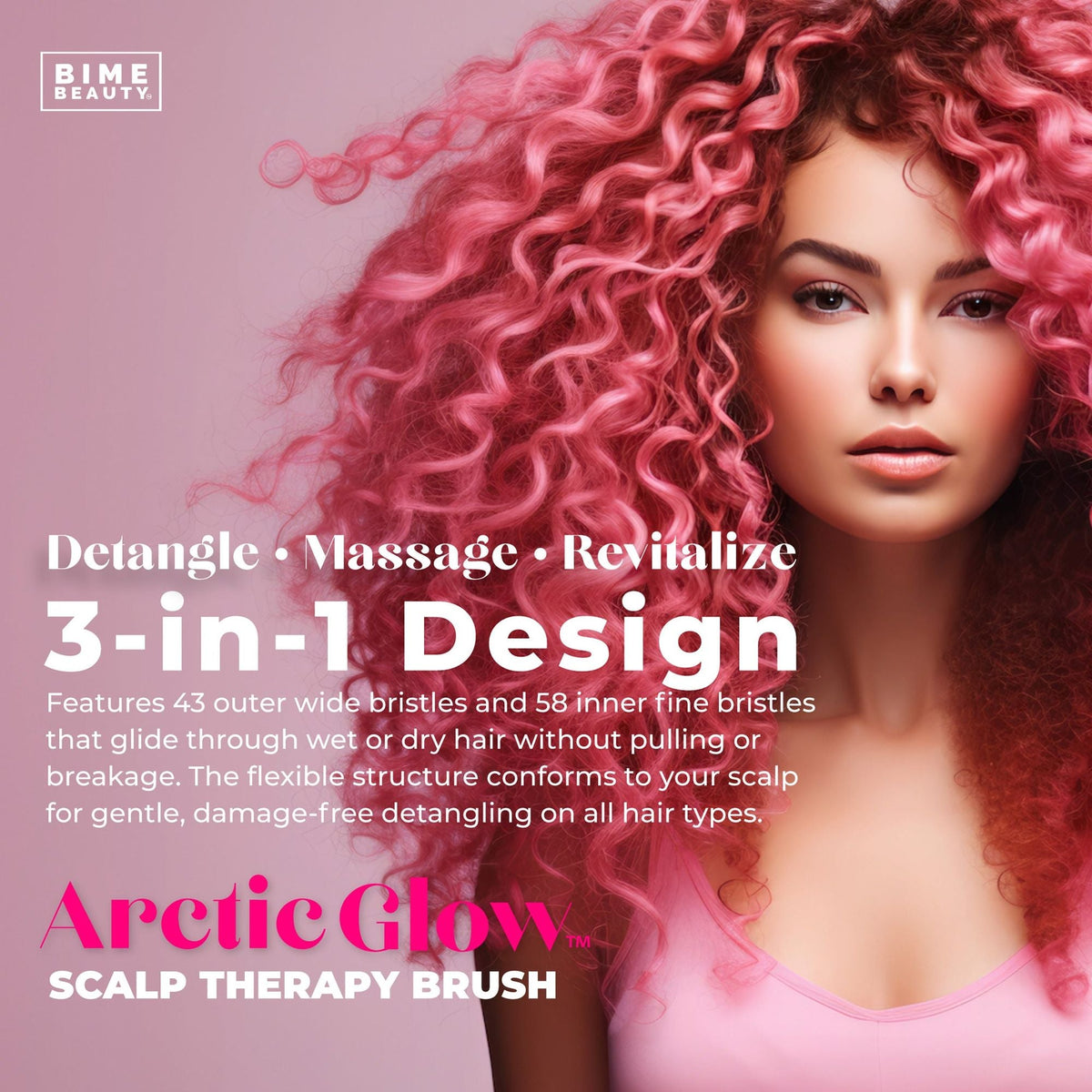 ArcticGlow™ Scalp Therapy Brush