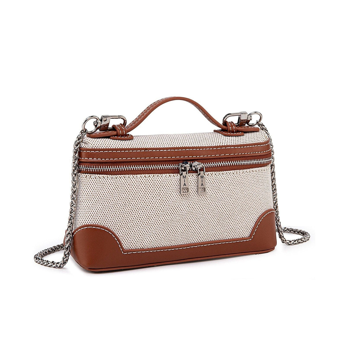MKF Collection Zinnia Faux Leather Crossbody Shoulder Bag by Mia K