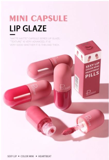 PUDAIER® Mini Capsule Matte Liquid Lipstick - Color 