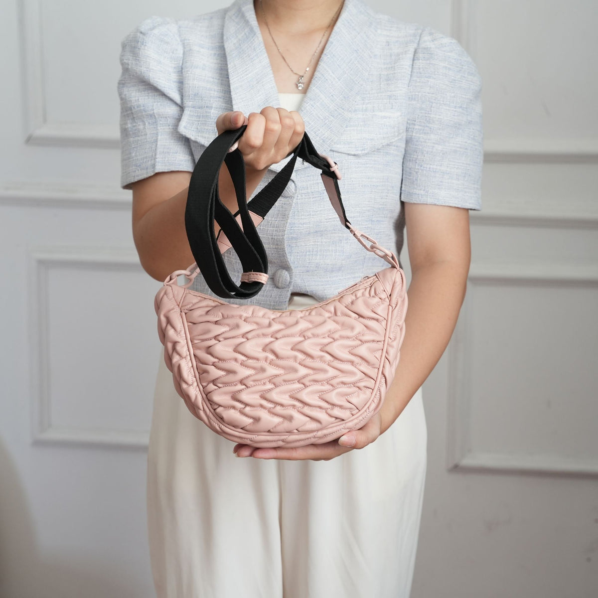 MKF Collection Astrid faux leather Shoulder Crossbody Bag by Mia K