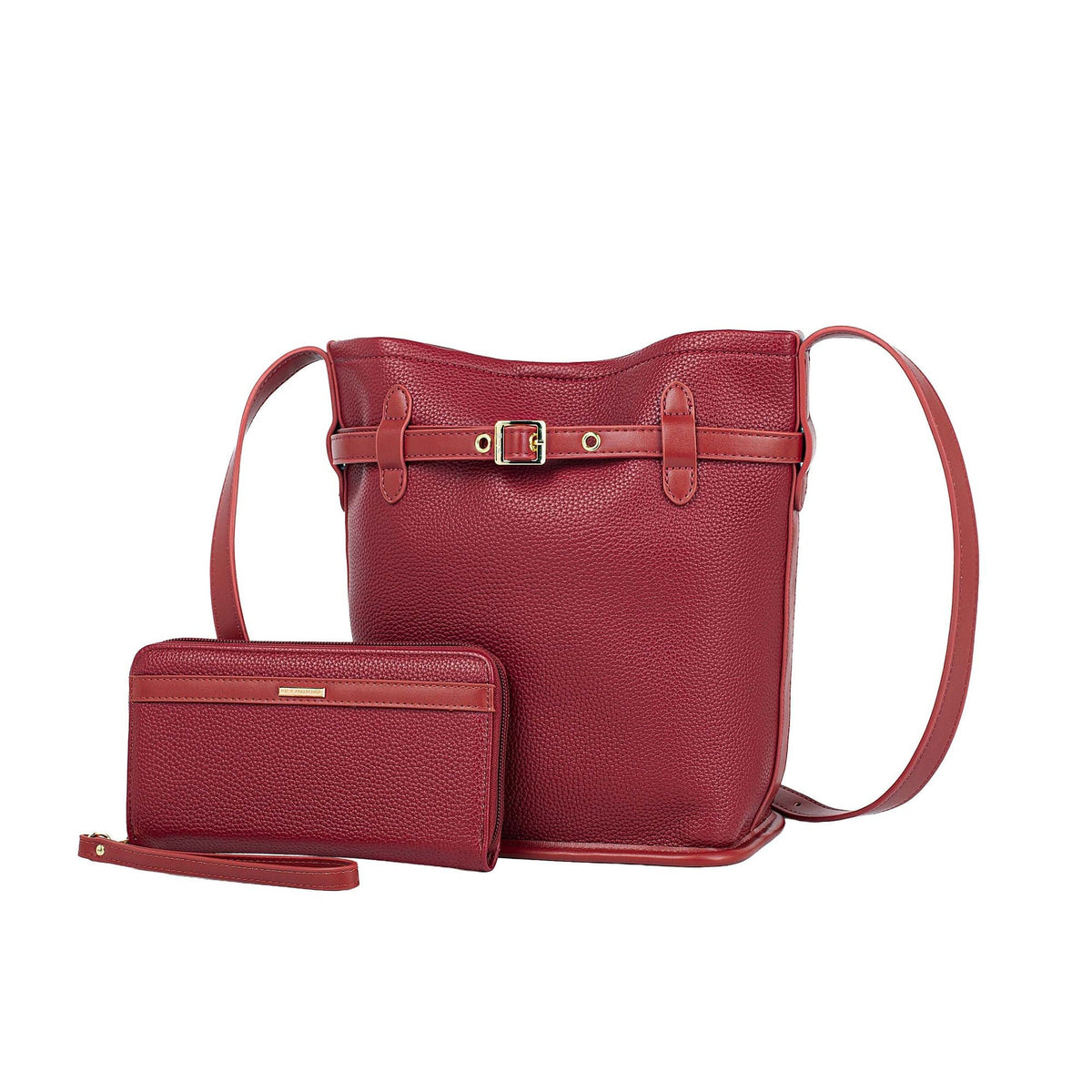 MKF Collection Odette 2-Piece Bucket Bag &amp; Wallet by Mia K