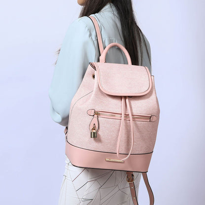 MKF Collection Porsha Vegan Leather Women Backpack by Mia K