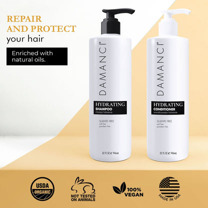 DAMANCI Hydrating Shampoo &amp; Conditioner Duo