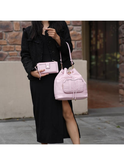 MKF Collection Ryder Vegan Leather Women Shoulder Bag With Wallet by Mia k
