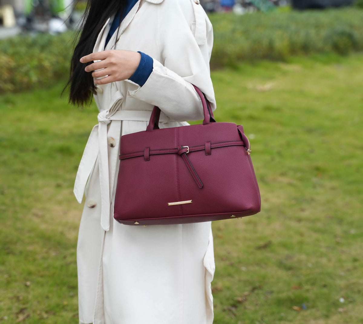 MKF Colelction Rubia Satchel Bag by Mia K