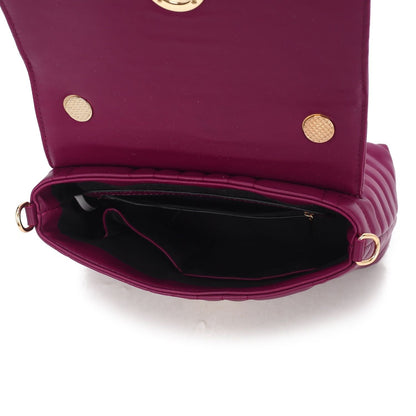MKF Collection Lola Quilted Vegan Leather Women&