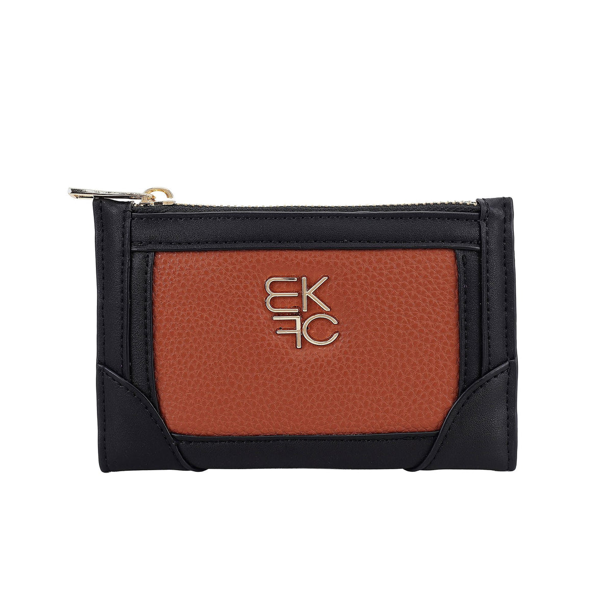 MKF Collection Sonnet Bi-Fold Wallet with Zip Coin Pocket for Women by Mia K