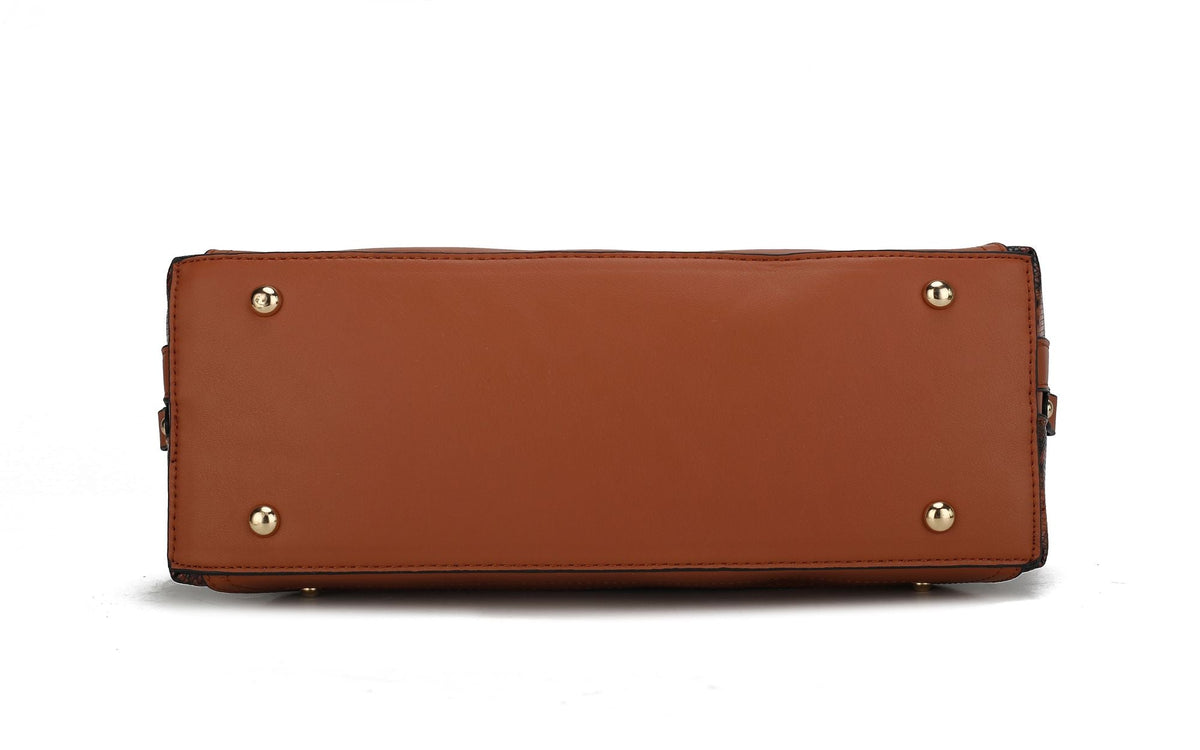 MKF Collection Frida Satchel Handbag and Wallet by Mia k