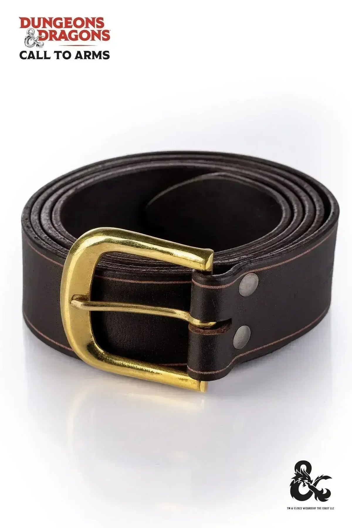 Dungeons &amp; Dragons Leather Belt Brown | Femstylo