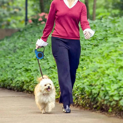 Durable Automatic Retractable Dog No Tangle Comfortable Grip Pet Leash Walking Running Cute Easy Control Leashes Pet Products