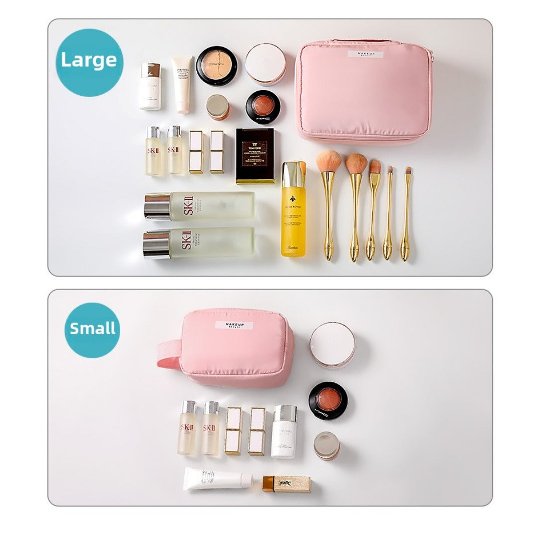 Cosmetic bag, storage bag outdoor portable, large capacity waterproof toilet bag, makeup bag with compartments,