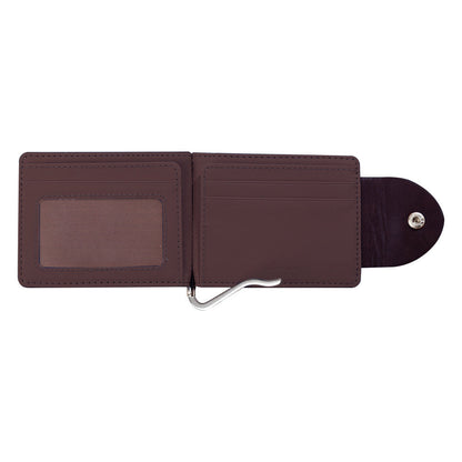 PU Leather Wallet Short Fashion Men&