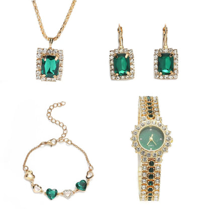 Popular Small Green Watch Women&