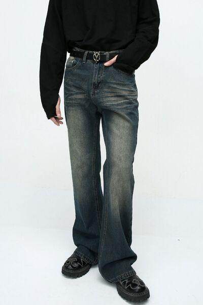 Bootcut Jeans with Pockets for Effortless Style
