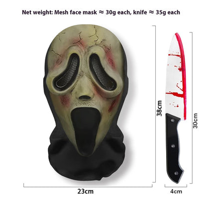 Halloween Scream Horror Spoof Mask