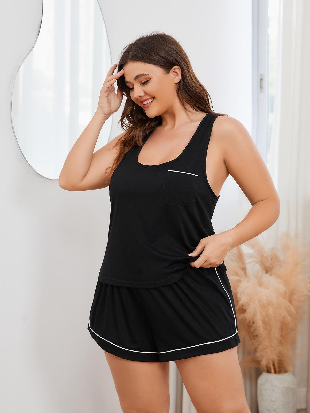 “Bedtime” Shorts Lounge Set