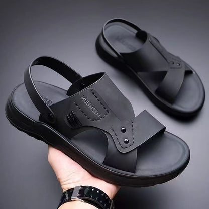 Waterproof Non-Slip Soft-Soled Mens Dual-Use Sandals