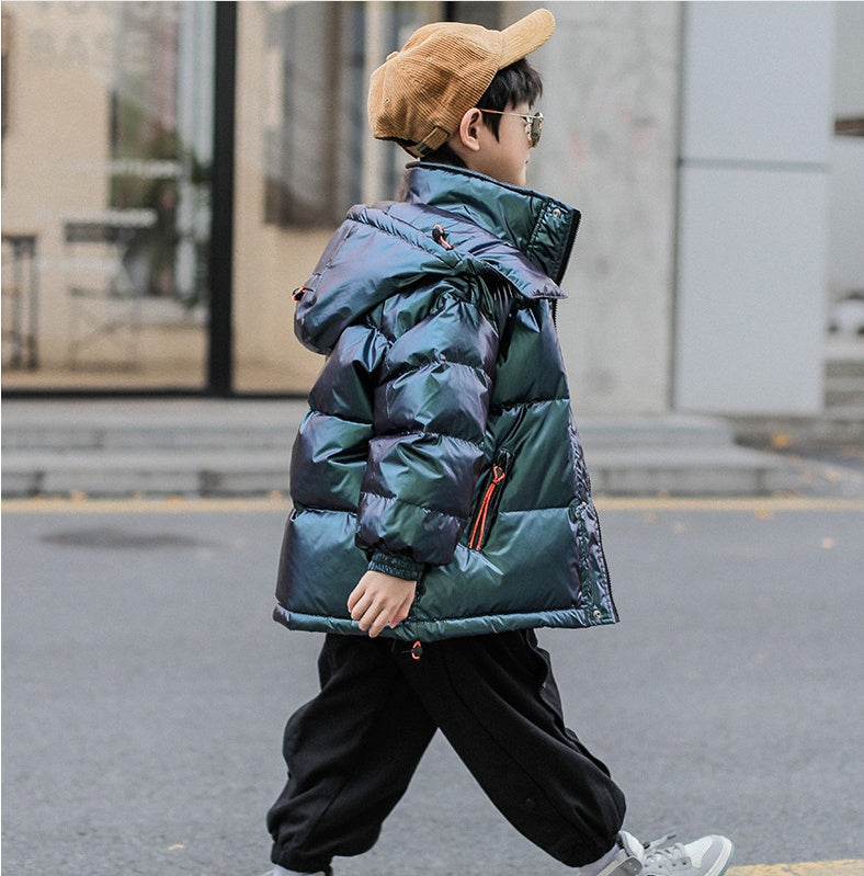 Western Style Big Kids Thick Winter Children&