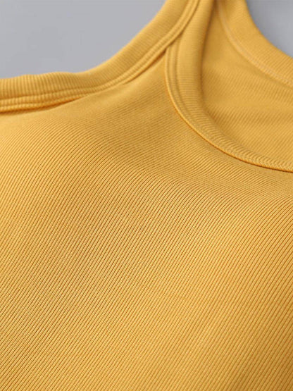 Round Neck Tank with Bra for Everyday Comfort Wear