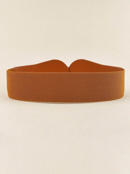 PU Elastic Wide Belt for Comfortable Fashion Fit
