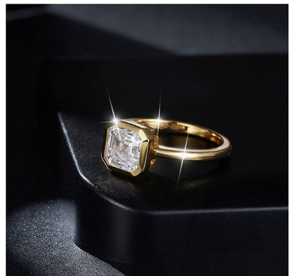 Design A Minimalist Pagoda-cut Diamond Ring