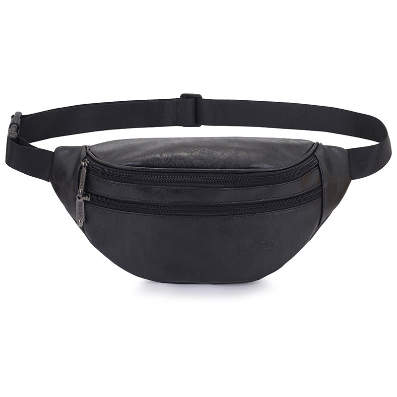 Retro PU Leather Casual Men&