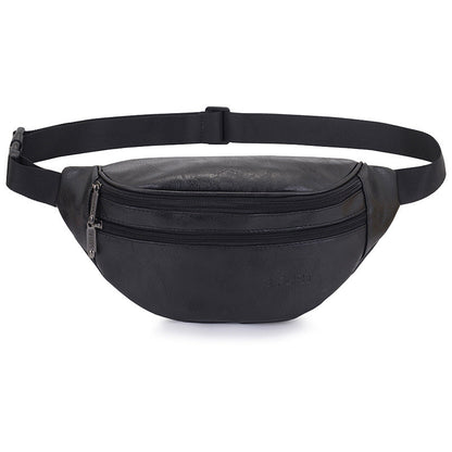 Retro PU Leather Casual Men&