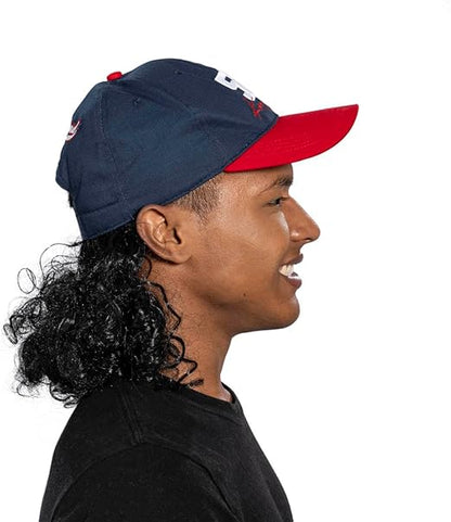 Eastbound Baseball Player 55 Replica Powers Halloween Cosplay Costume Hat/Wig Set