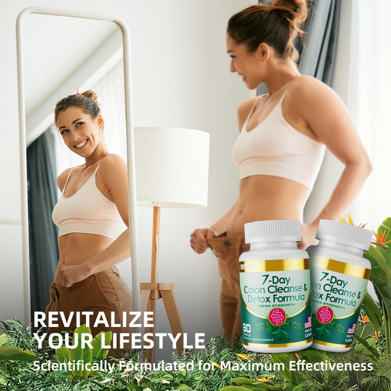 7-Day Colon Cleanse &amp; Detox Formula Capsulese