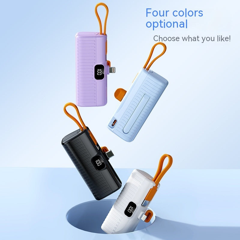 Compact Portable Capsule Power Bank