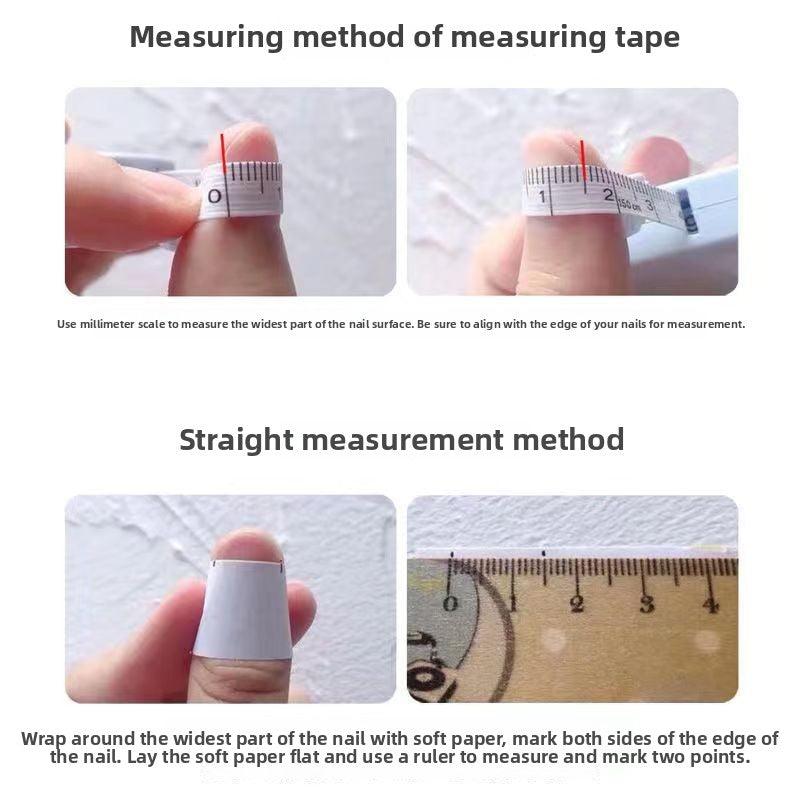 1044- Handmade press on nails fake nails removable Handmade Drawing Nails