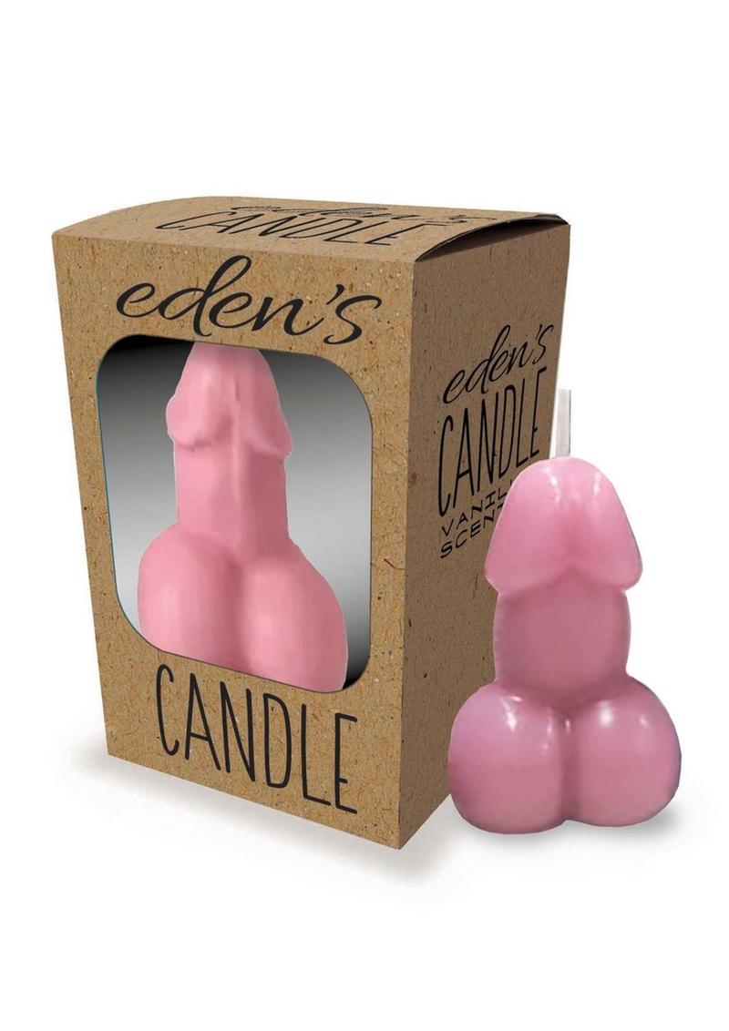 Eden’s Candle Vanilla Scented Naughty Novelty Candle for Fun Nights
