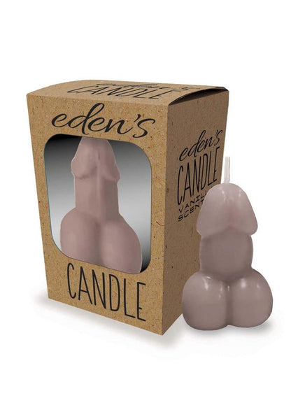 Eden’s Vanilla Scented Penis Candle Taupe Nude