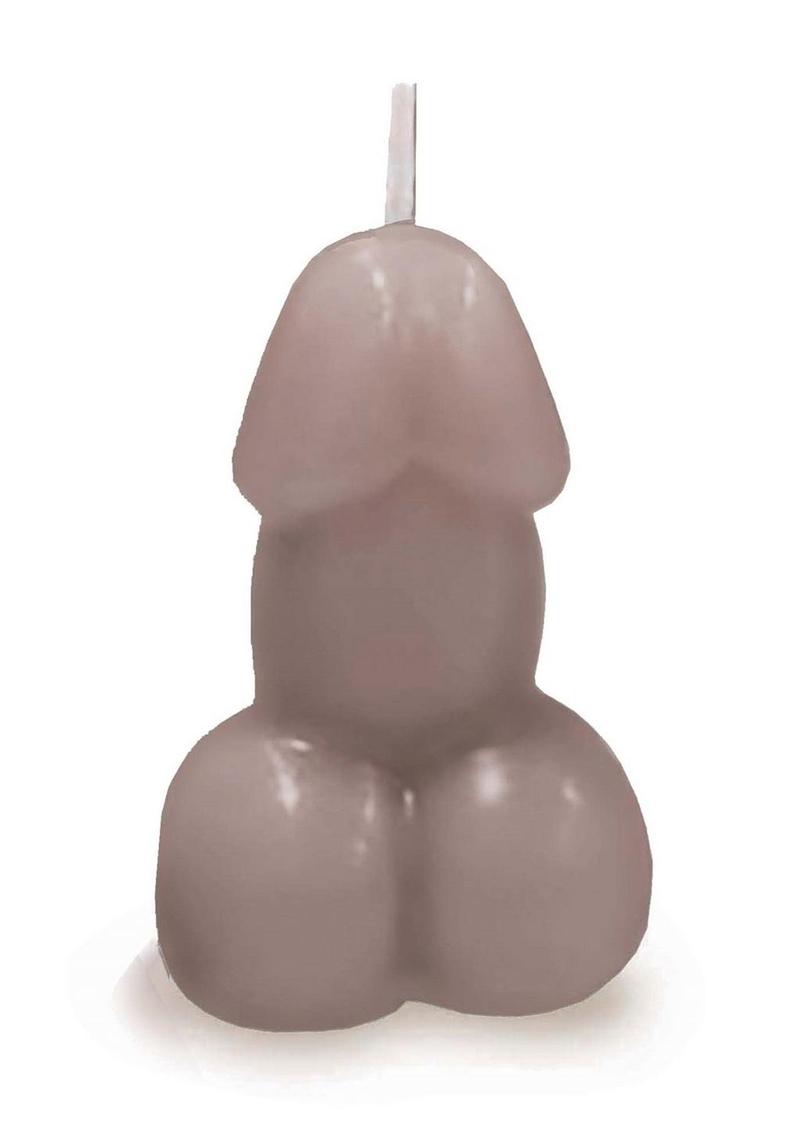 Eden’s Vanilla Scented Penis Candle Taupe Nude