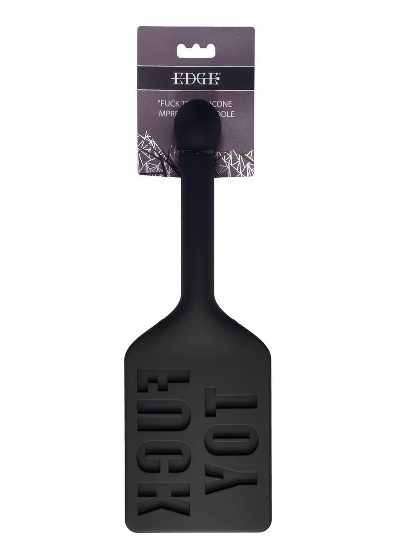 Edge Silicone Paddle - "FUCK YOU" Imprint
