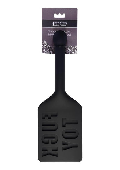Edge Silicone Paddle - "FUCK YOU" Imprint