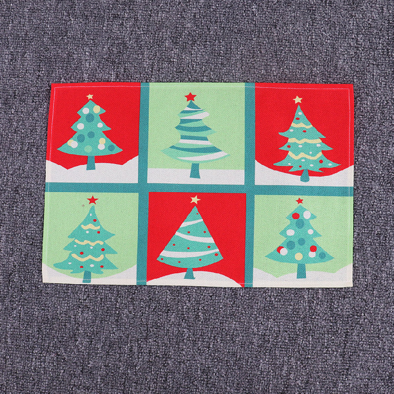 New Christmas Table Mat Tablecloth Decor