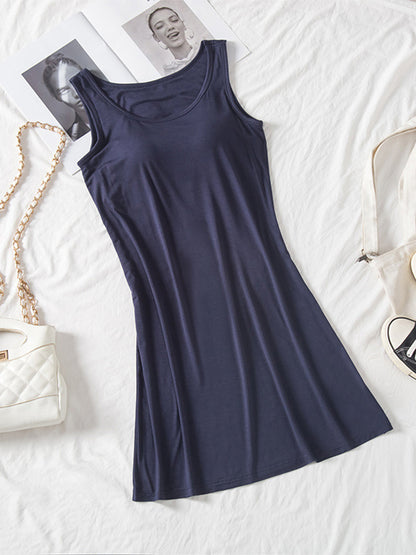 Breezy Tank Dress with Built-in Bra