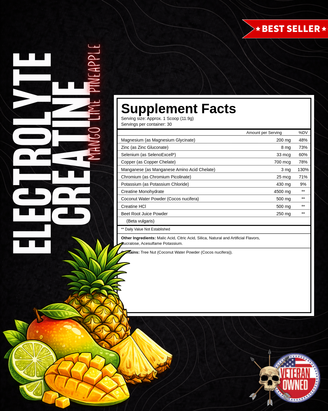 CREATINE &amp; ELECTROLYTES
