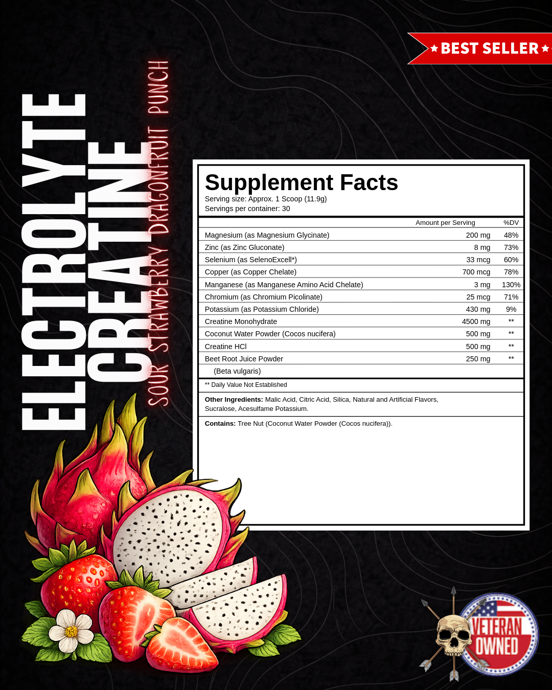 CREATINE &amp; ELECTROLYTES