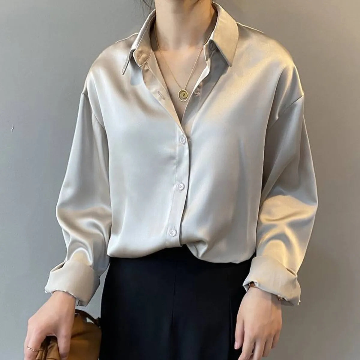Elegant Silk Shirt
