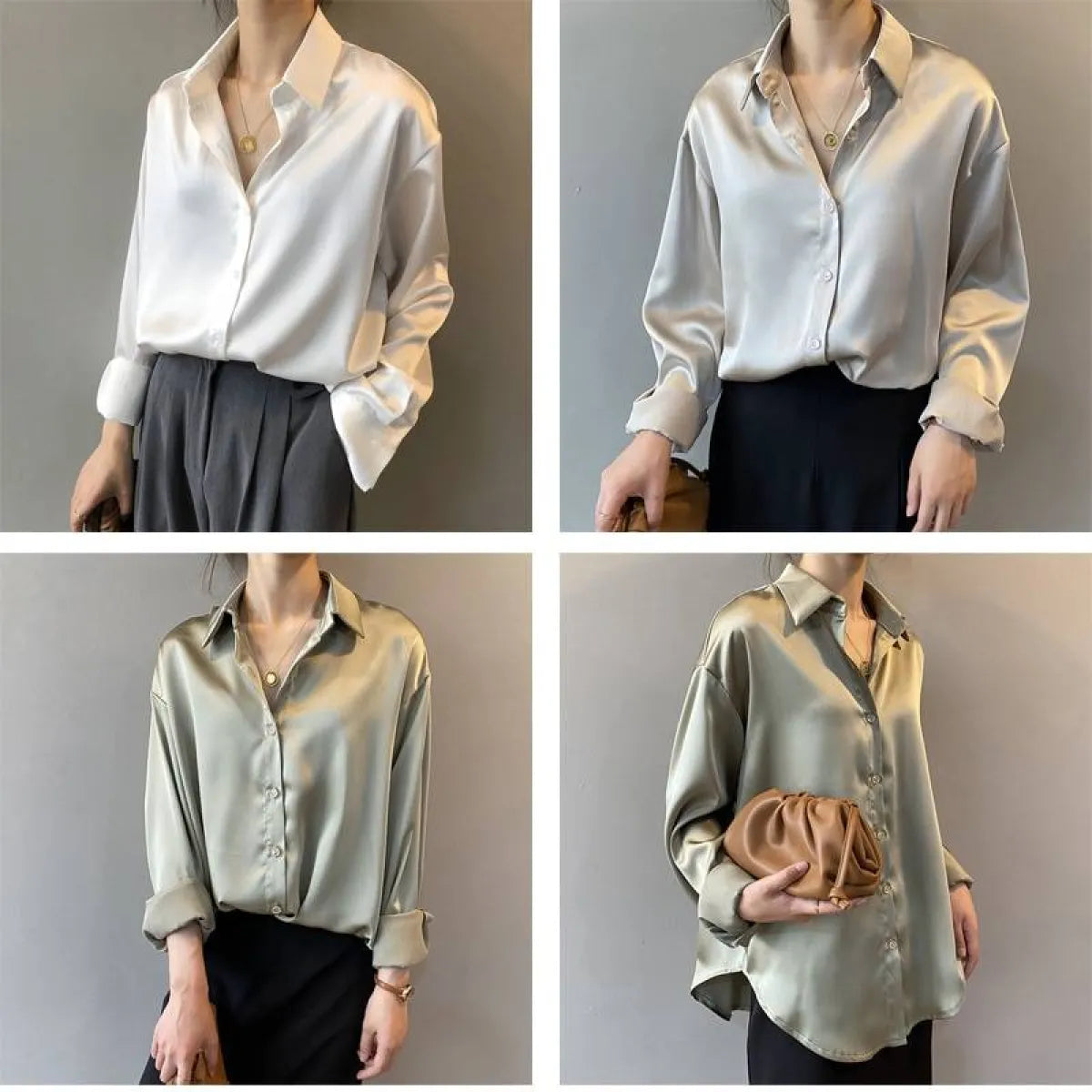 Elegant Silk Shirt