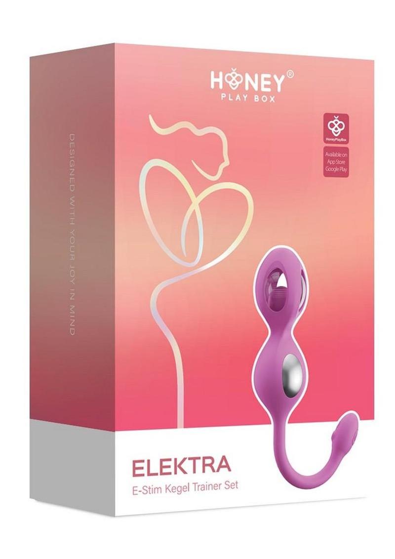 Elektra App Controlled E Stim Kegel Trainer Set